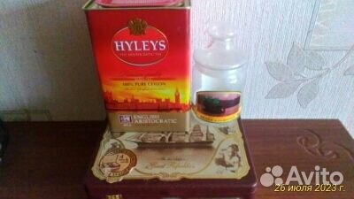 Металлические коробочки для чая