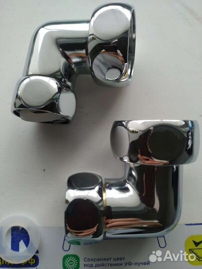 Уголки для полотенцесушителя,хром