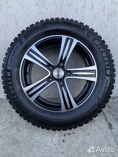 Зимние шины на литых дисках R15