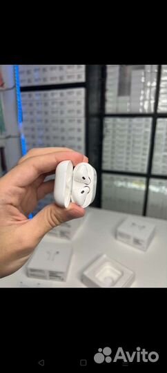 Airpods 2 новые, бонус чехол