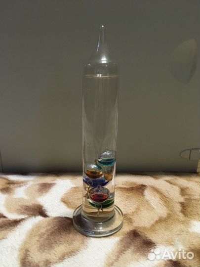 Термометр Галилео Жидкостный термометр Интерьерный