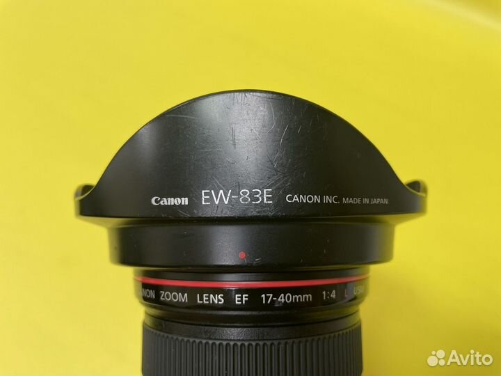 Canon 17-40mm