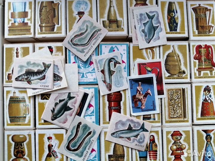 Набор спичечных коробков и этикеток. СССР