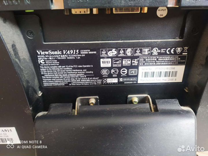 Монитор viewsonic