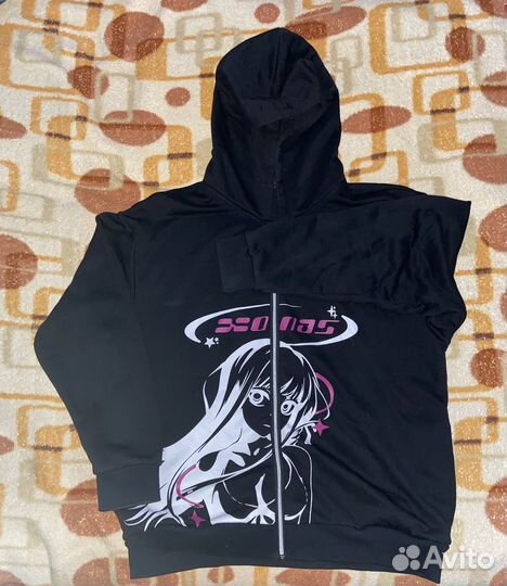 Зип худи tishka