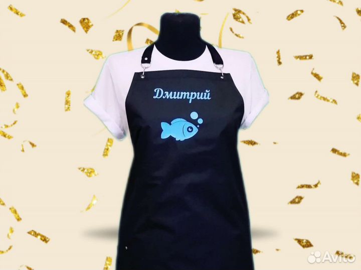 Фартук для продавца с логотипом
