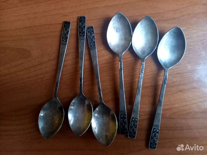 Чайные ложки мельхиор СССР