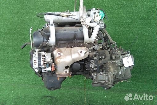Двигатель в сборе двс mitsubishi galant E54A 6A12