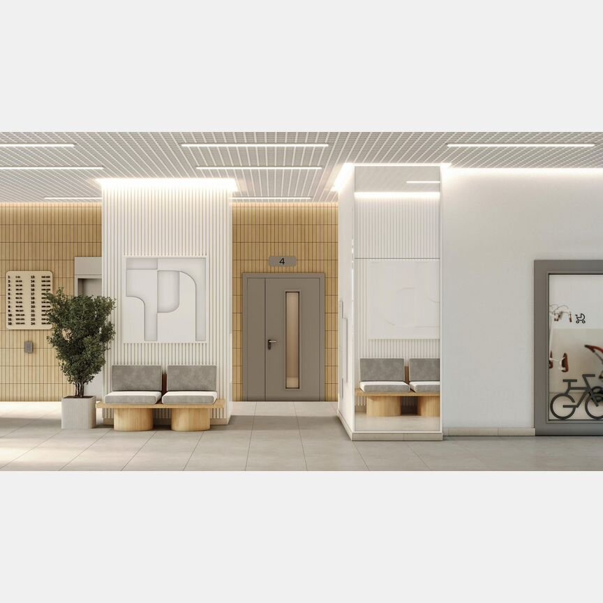 1-к. квартира, 40,3 м², 1/22 эт.