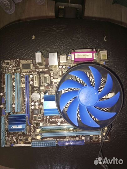 Материнская плата с процессором Intel xeon e5450