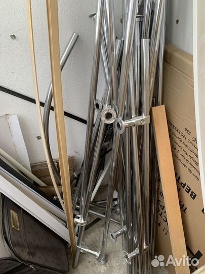 Хромированные трубы, соединители