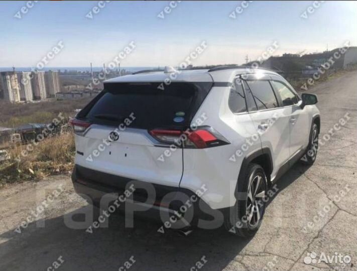 Задний бампер Тойота RAV 4.2019-2023