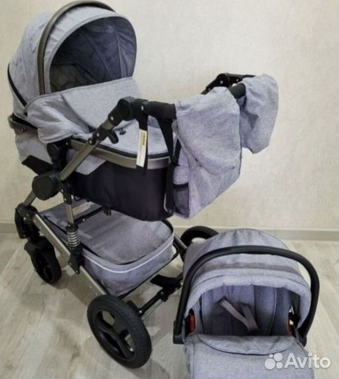 Коляска 3 в 1 с автолюлькой