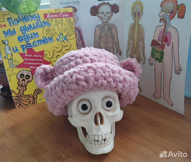 Панама очень тёплая демисезонная ручная работы