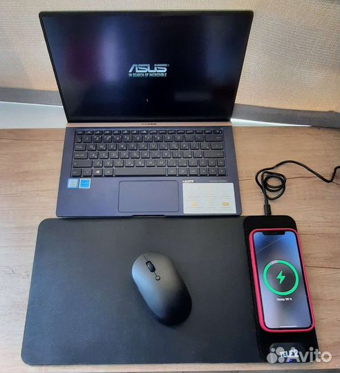 Коврик для мыши с беспроводной зарядкой