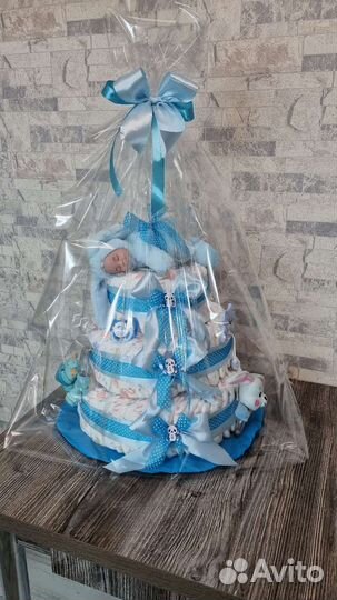 Торт из памперсов