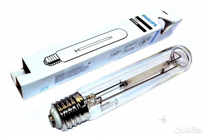 Натриевые лампы philips SON-T 250W E E40