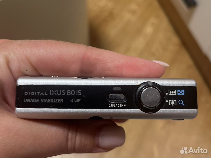 Компактный фотоаппарат canon ixus