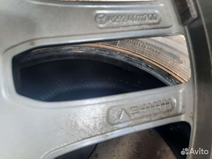 Комплект разношироких ориг.дисков R20 на Мерс GLE