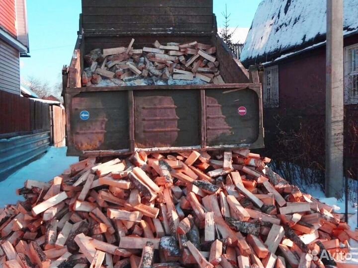 Дрова колотые