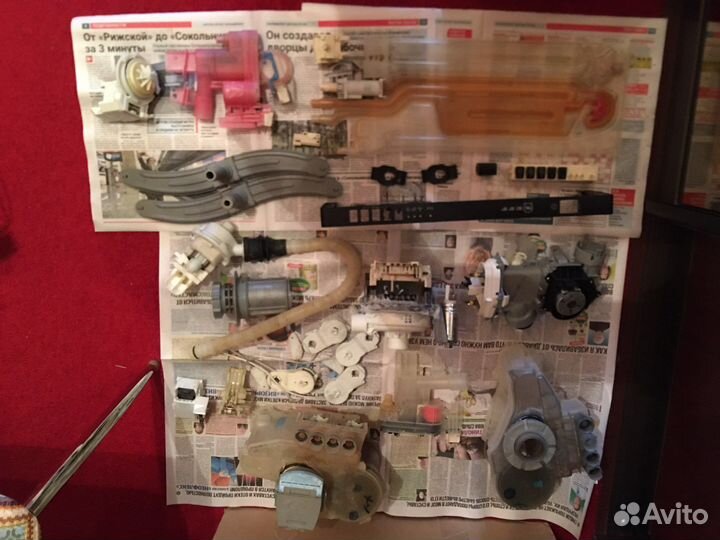 Запчасти от посудомойки нефф 2 покление