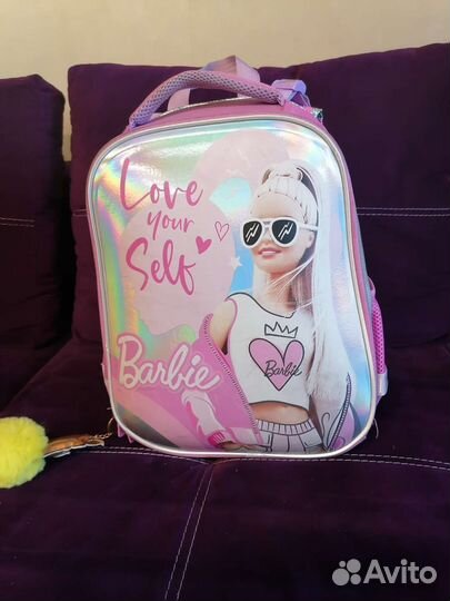 Ранец рюкзак портфель для девочки barbie