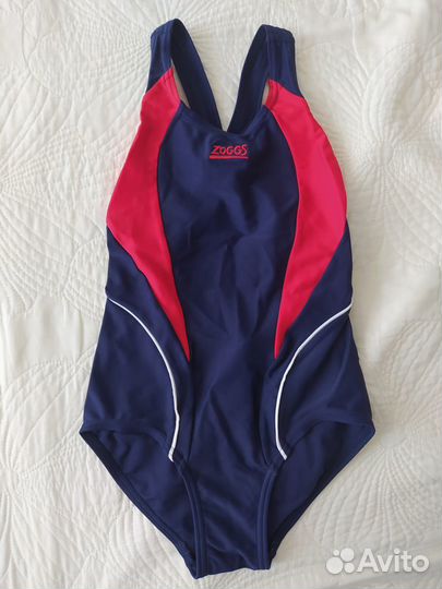 Спортивный купальник Zoggs р.116-126 и шапочка