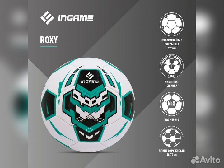 Мяч футбольный Ingame Roxy №5