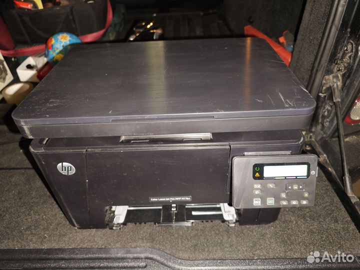 HP Color LaserJet Pro MFP M176n без картриджей