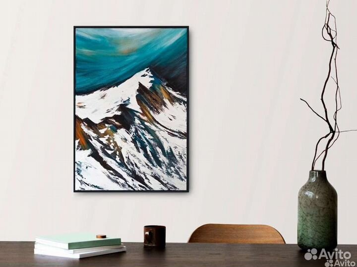 Интерьерная картина Цветные горы