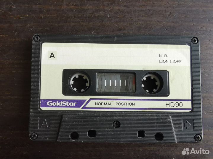 Аудиокассета goldstar hd 90