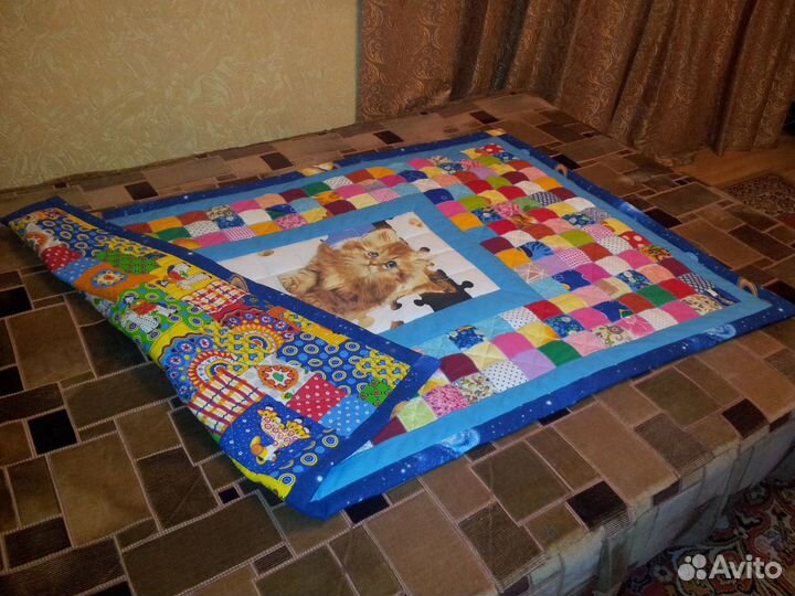 Лоскутное одеяло детское