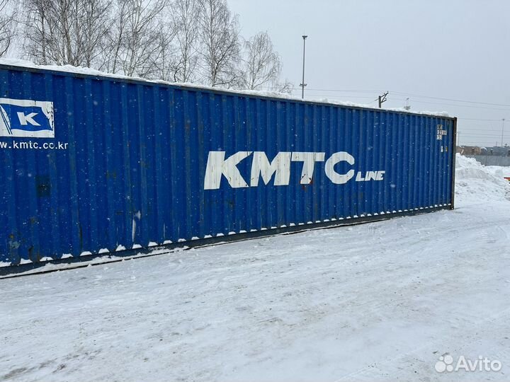 40 футовый контейнер (железнодорожный контейнер