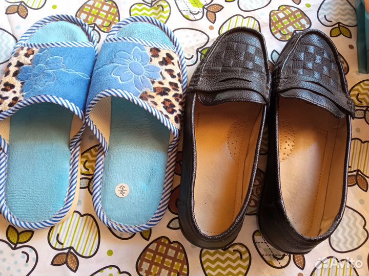 Туфли женские 38 размер +тапки
