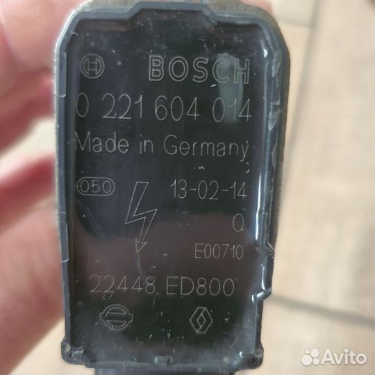 Катушка зажигания Nissan qashqai j10