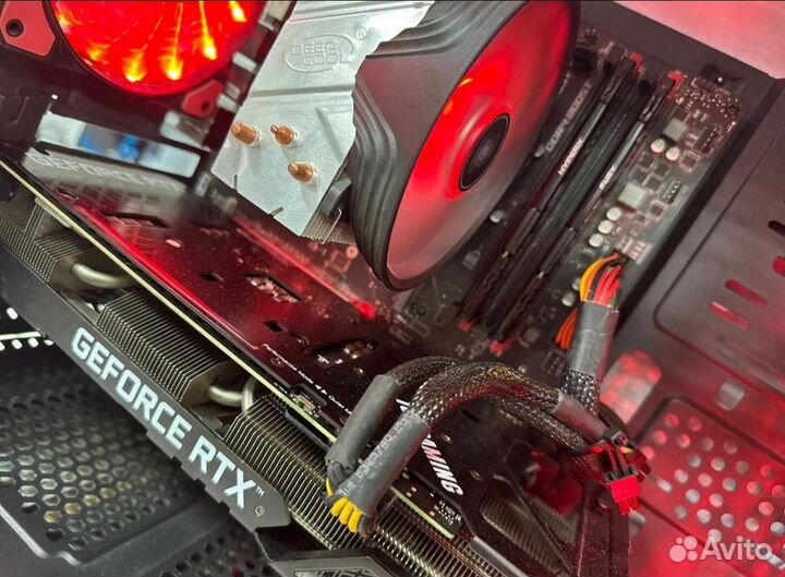 Игровой пк на R7-5700X c RTX3060 ti и озу-16Gb