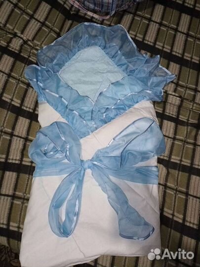 Конверт одеяло на выписку