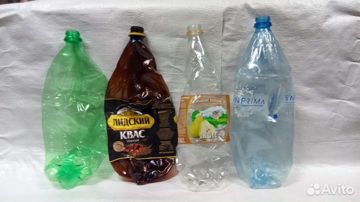 Принимаем пэт бутылки из-под напитков