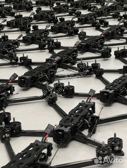 Дрон Fpv квадрокоптер 7 и 10 дюймов