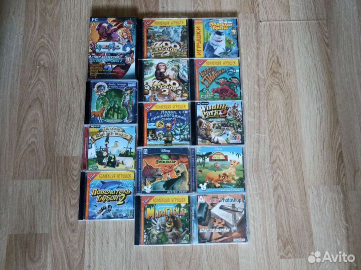 Диски для игр компьютерных