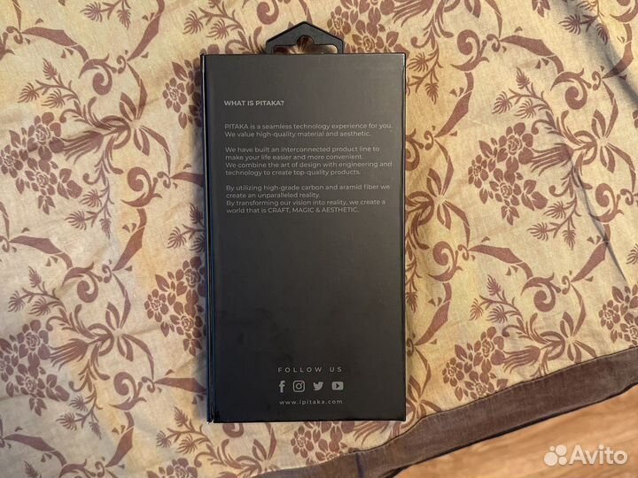 Продаю оригинальный чехол Pitaka на iPhone 11 pro