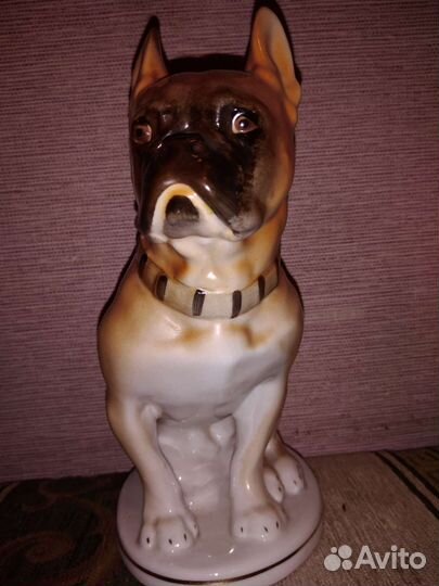 Фарфоровые статуэтки собак лфз