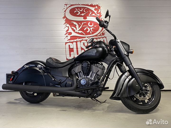 Indian Chief Dark Horse, 6604 км, 2018