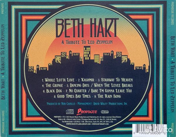 Beth hart -A tribute TO LED zeppelin (CD)