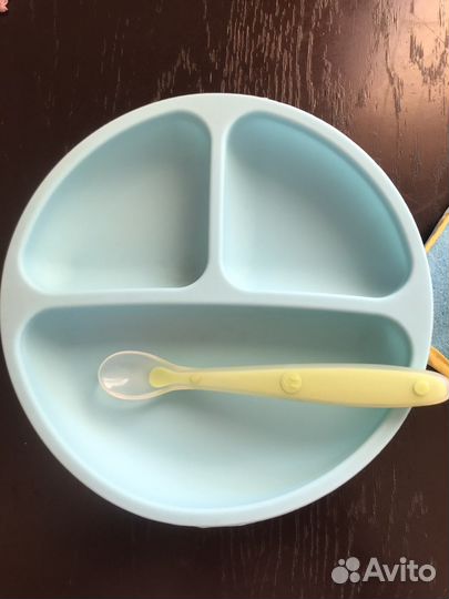 Детская посуда для кормления силиконовая