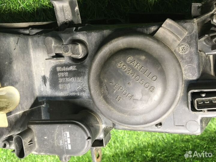 Фара левая опель вектра б рестайл