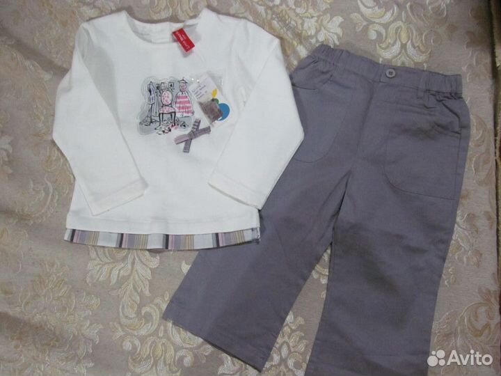 Вещи пакетом для девочки рост 86-92