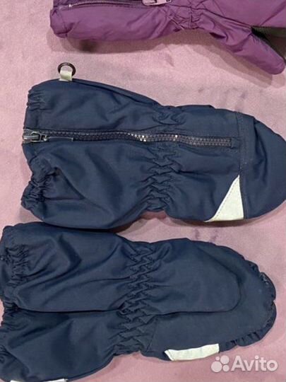 Краги детские непромокаемые варежки ласси