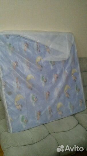 Матрас детский новый 1м х 1м