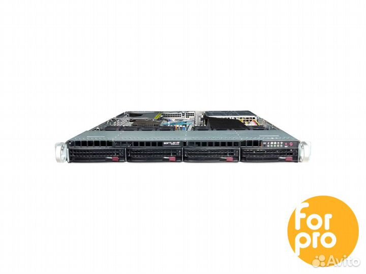 Сервер Supermicro 6018U 4LFF 2xE5-2667v3 320GB
